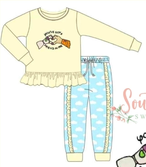 Yellow You've Got a Friend in Me Heart Hands Collection - ETA January Boyis