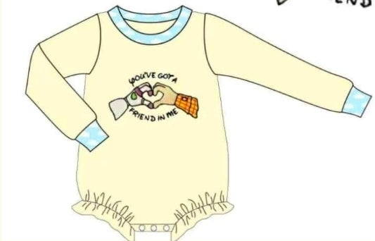 Yellow You've Got a Friend in Me Heart Hands Collection - ETA January Boyis
