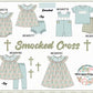 Smocked Cross Preorder- eta March southernsweetpea