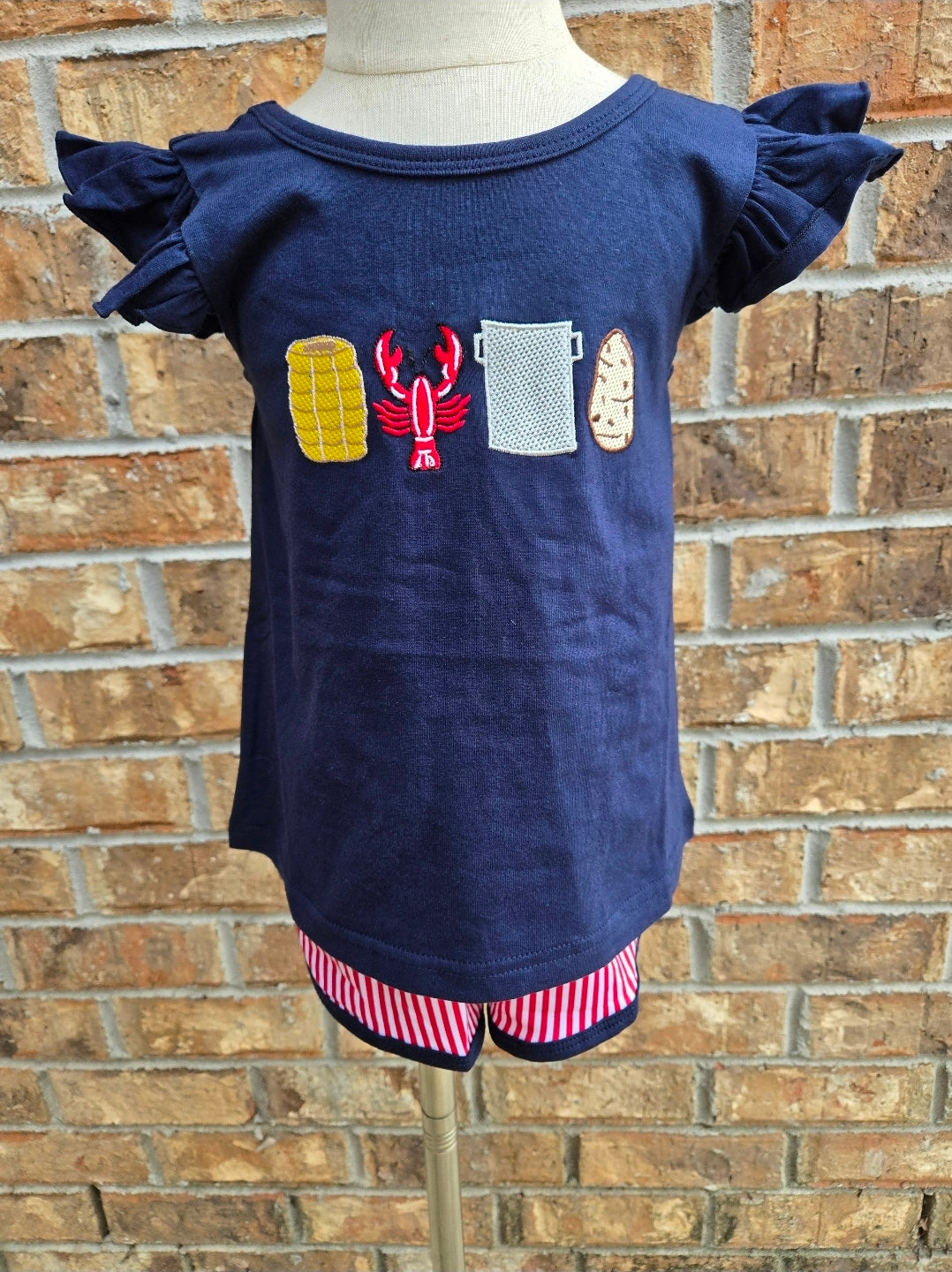 Navy Crawfish Boil Babe Collection - ETA January Boyis