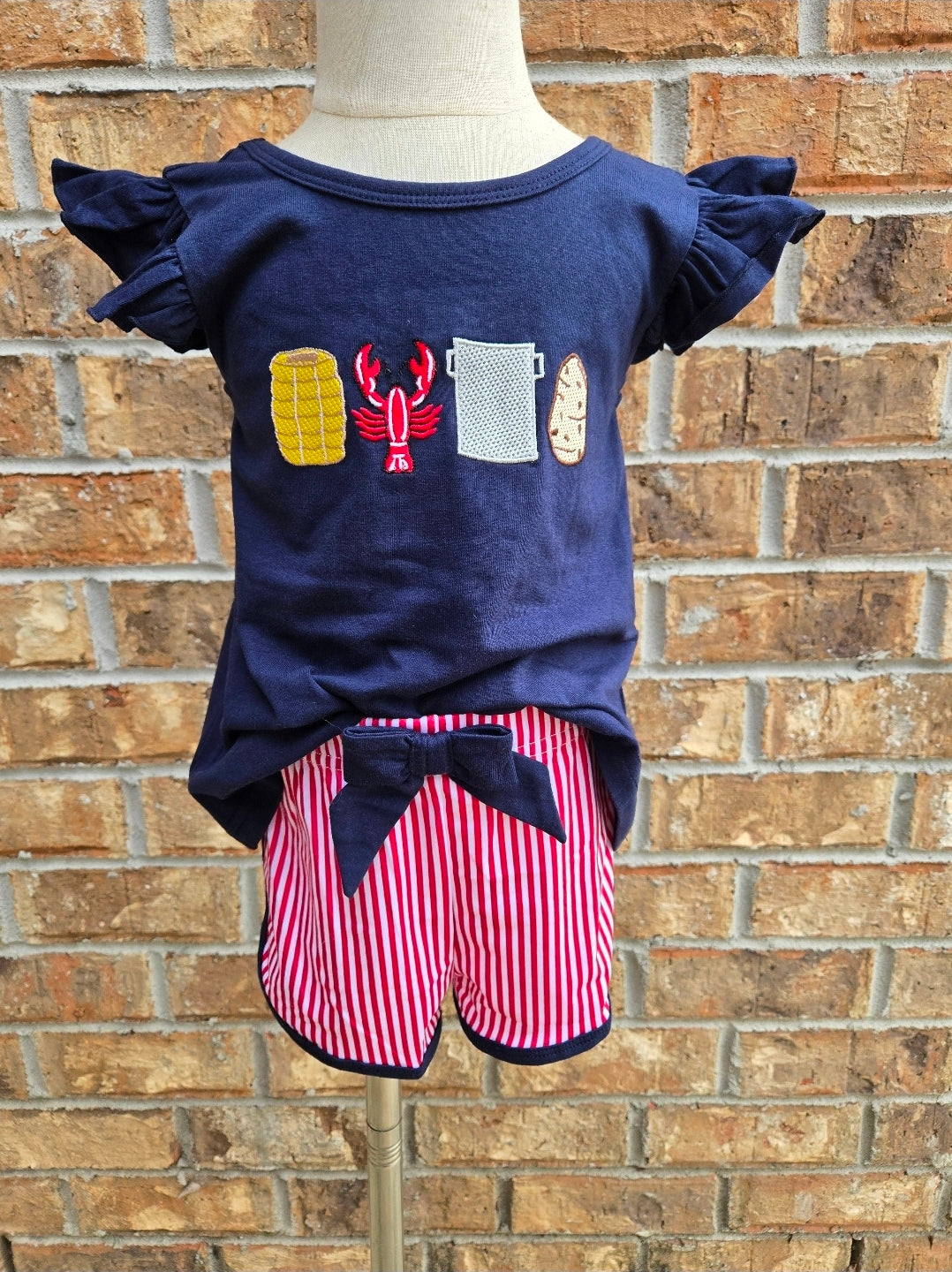 Navy Crawfish Boil Babe Collection - ETA January Boyis