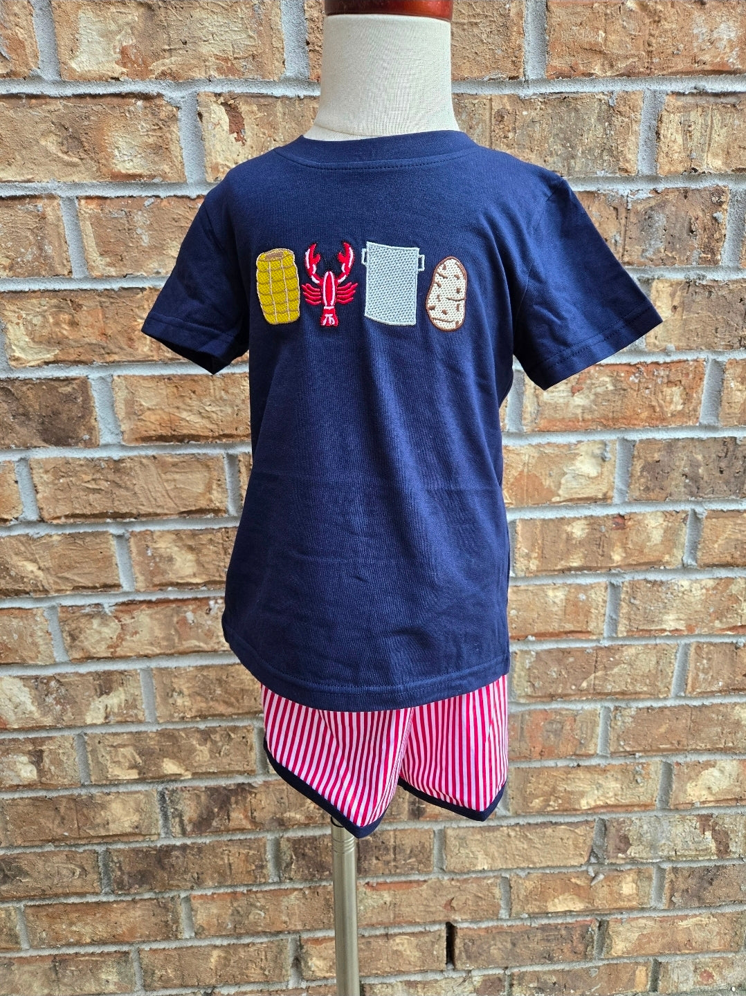 Navy Crawfish Boil Babe Collection - ETA January Boyis