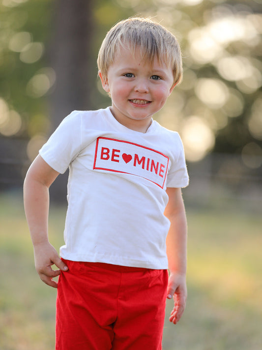 Valentine's Be Mine Boy Pants Set Rylee Faith