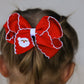 Winter Christmas Santa Hair Clip Rylee Faith