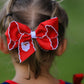Winter Christmas Santa Hair Clip Rylee Faith