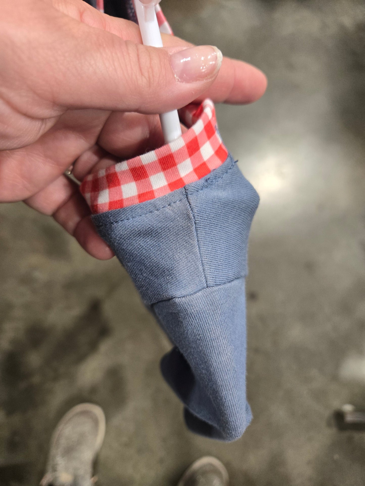 Navy Hero Character Embroidery Long Sleeve Boy Romper Honeydew