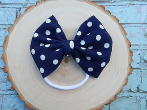 Navy Polka Dots southernsweetpea