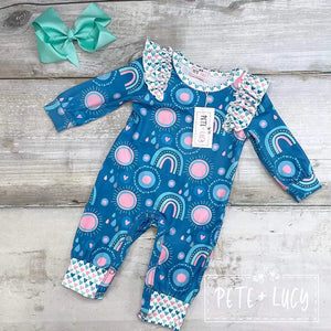 Sunshine in My Pocket Romper by Pete and Lucy PL